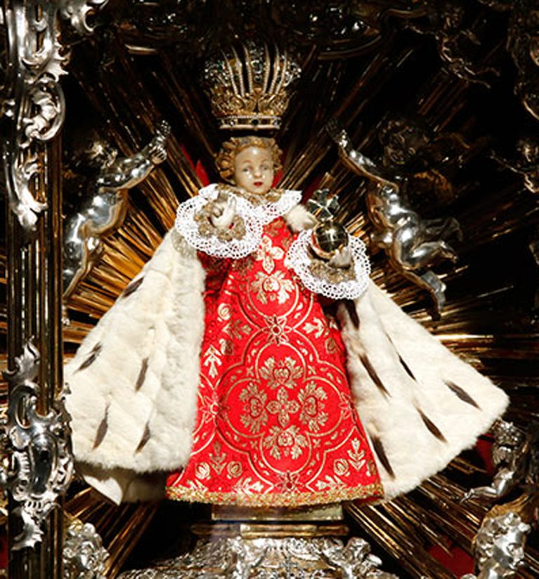 Oração ao Divino Menino Jesus de Praga Nossa Senhora de Fátima